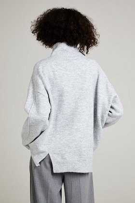 Фото модной одежды - джоди джемпер оверсайз серый сезон 2020 года