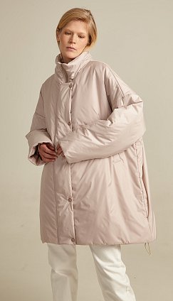 Фото модной одежды - брэди куртка объемная бежевая сезон 2020 года