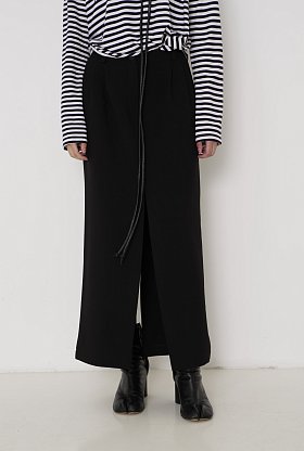 Фото модной одежды - лурдес юбка паллацо черная сезон 2020 года
