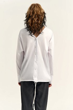вэнди блуза двухсторонняя белая
