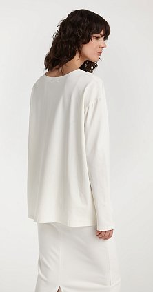 Фото модной одежды - тиана лонгслив белый сезон 2020 года