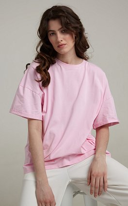 Фото модного тиана футболка розовая сезон 2020 года
